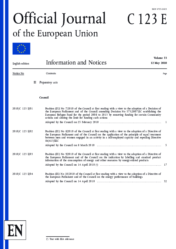 Directive (EU) 2018/844 on the energy performance of buildings and Directive 2012/27/EU on energy efficiency (Text with EEA relevance)