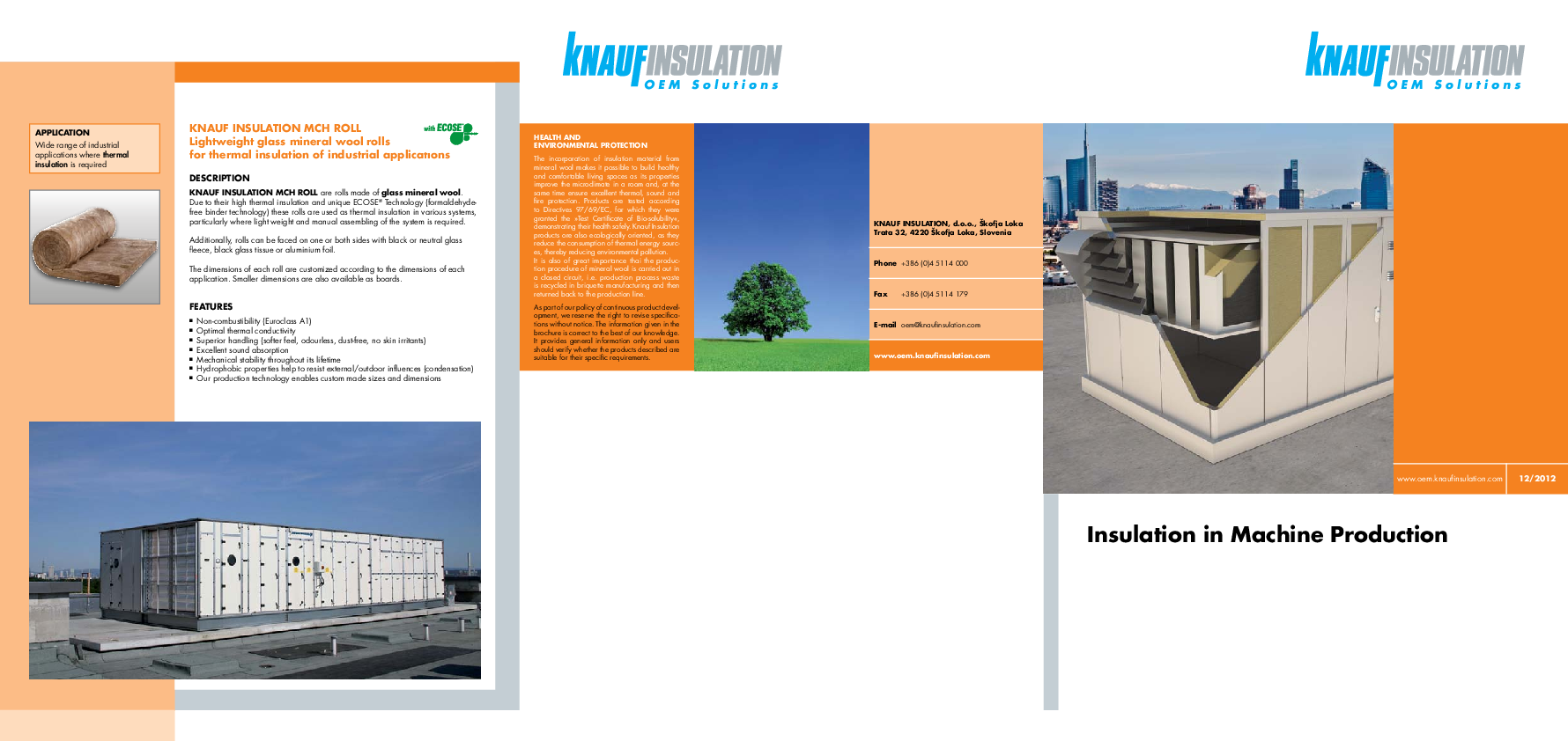 Machine Production - Brochure