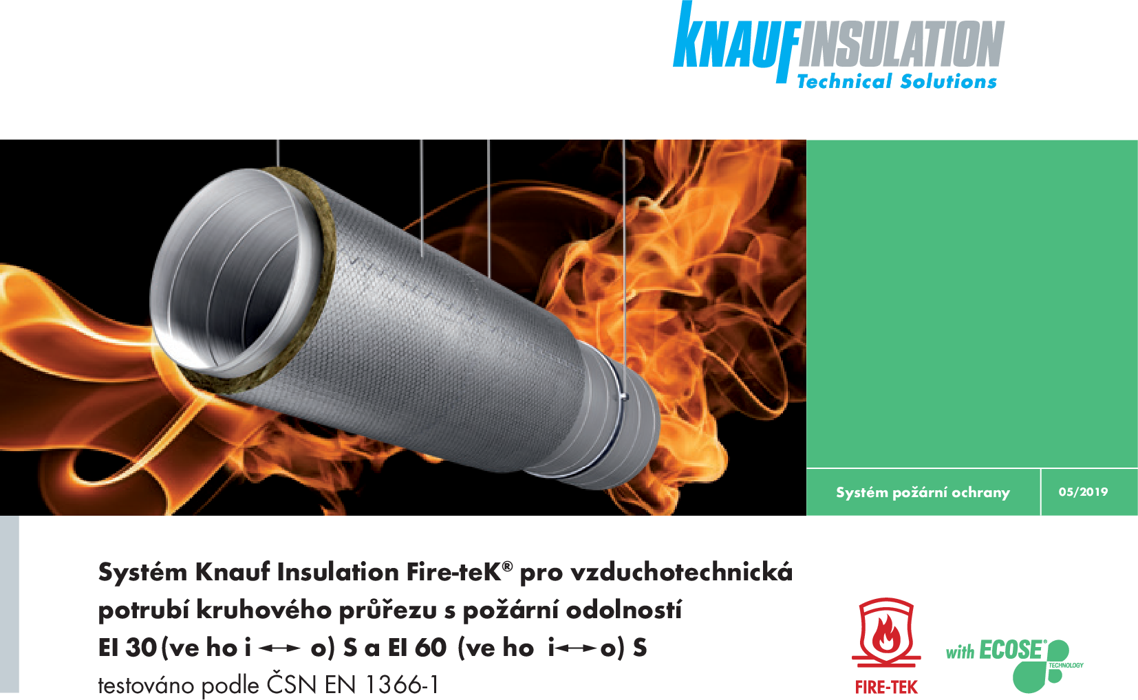 Systém Knauf Insulation Fire-teK®