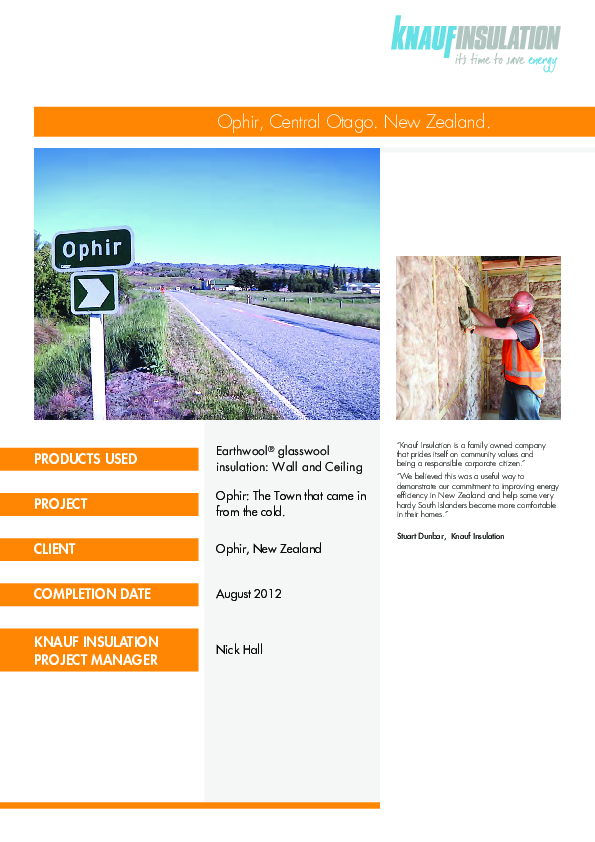 Ophir case study