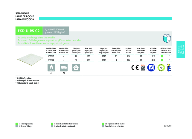 FKD-U RS C2 Preisliste