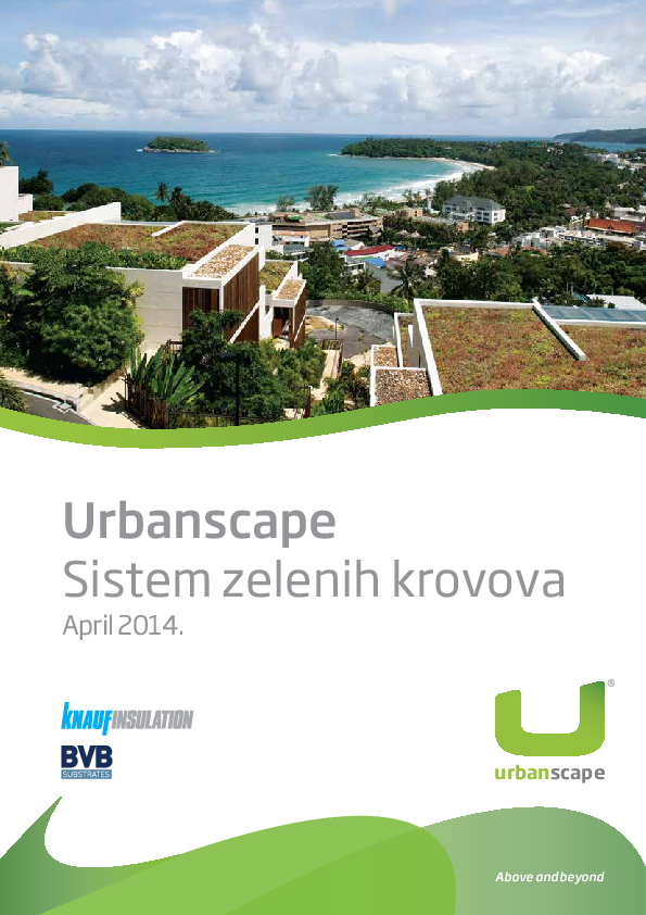 URBANSCAPE - Big Scape - Sistem zelenih krovova u rolnama